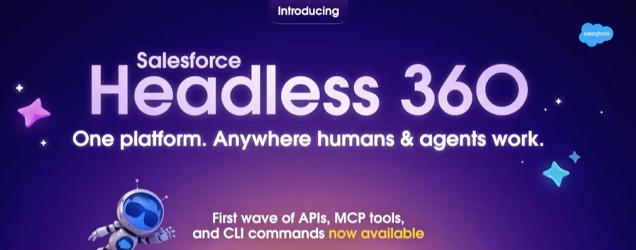 Salesforce Headless 360 and iDialogue agents architecture